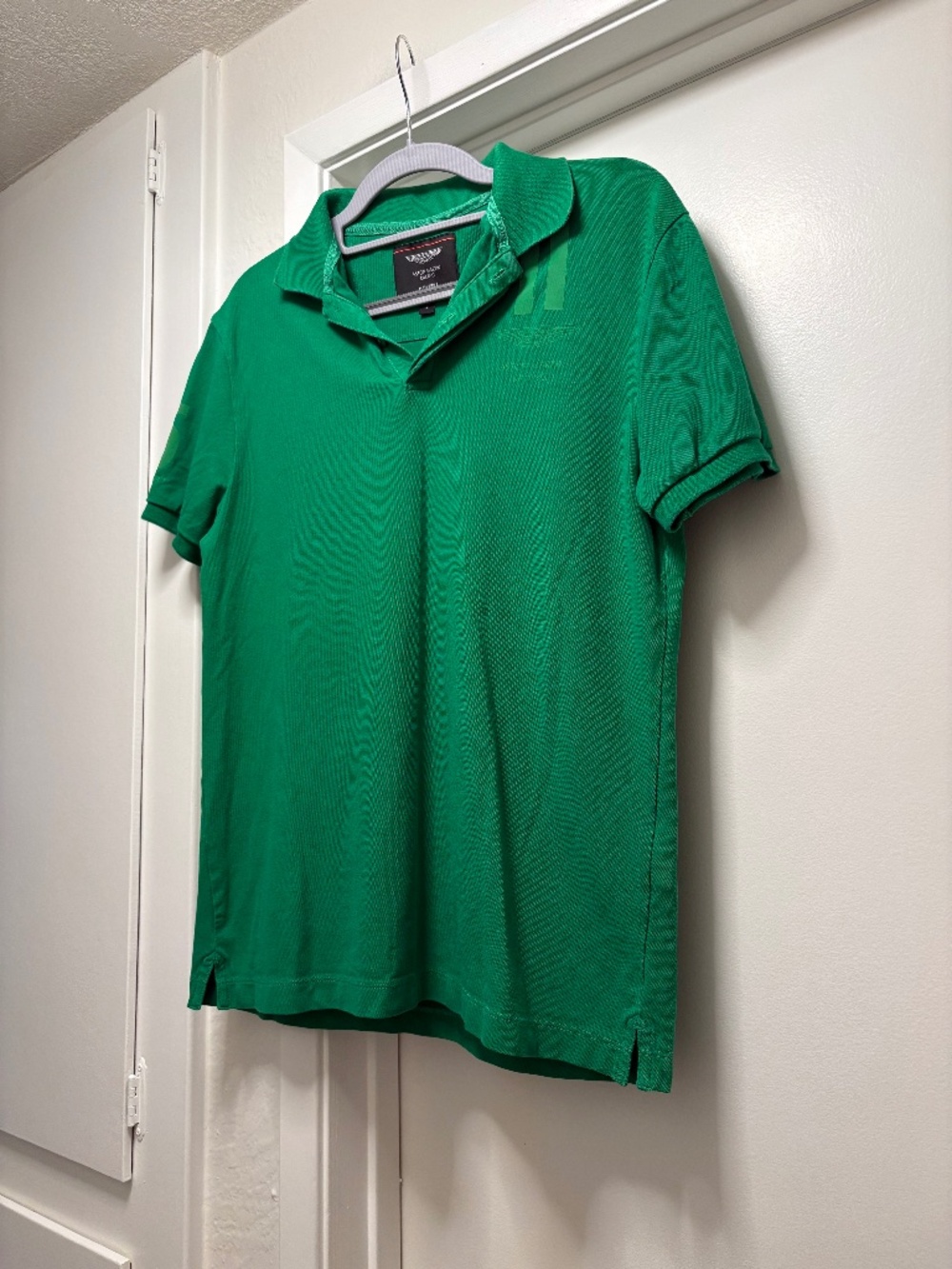 Aston Martin Racing / Hackett green polo shirt - size small